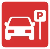 Parkplatz im Freien icon